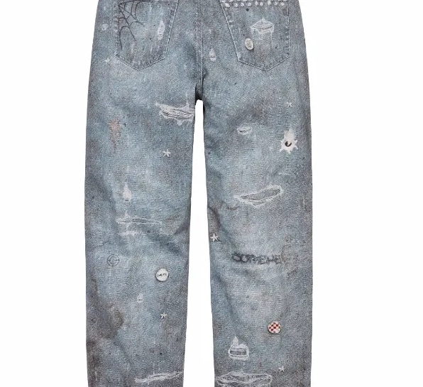 HJR Jeans Printed size Parallax 38 36 34 32 30 0917